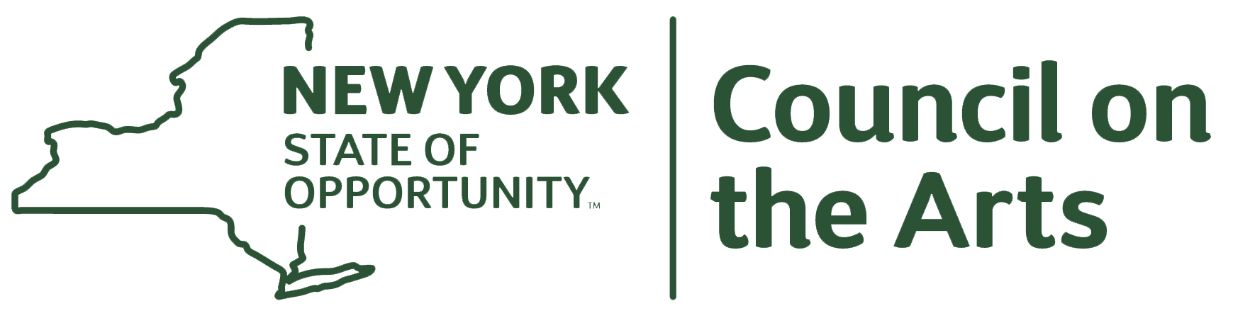 New York State of Opportunity and Council on the Arts Logo
